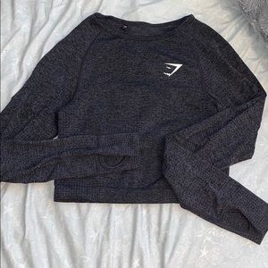Gymshark long s crop top